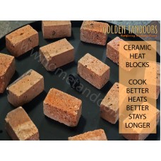 Ceramic Heat Blocks (Tandoori Ceramic Lava Rocks)